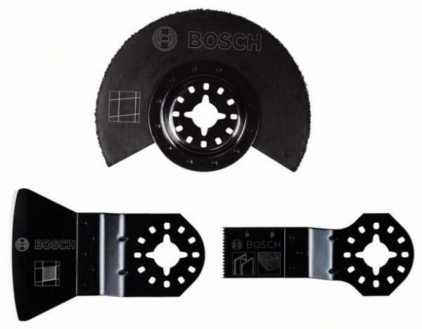 Bosch - Plunge cut and segment saw blade set - för trä, metall - 3 delar - Starlock