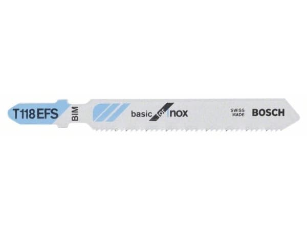 Bosch STIKSAVKLINGE T 118 EFS METALLI/INOX 5 kpl