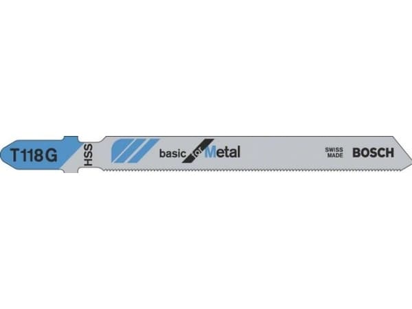 Bosch STIKSAVKLINGE T 118 G METALLI 5 KPL:tä