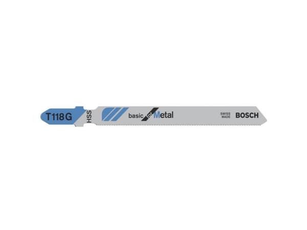Bosch STIKSAVKLINGE T 118 G METALLI 5 KPL:tä