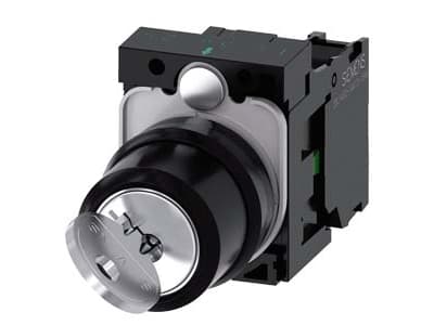 Siemens 3SU1100-4BF11-1BA0, Plast, Sort, Metallisk, 86 g, 50 mm, 30 mm, 100 mm