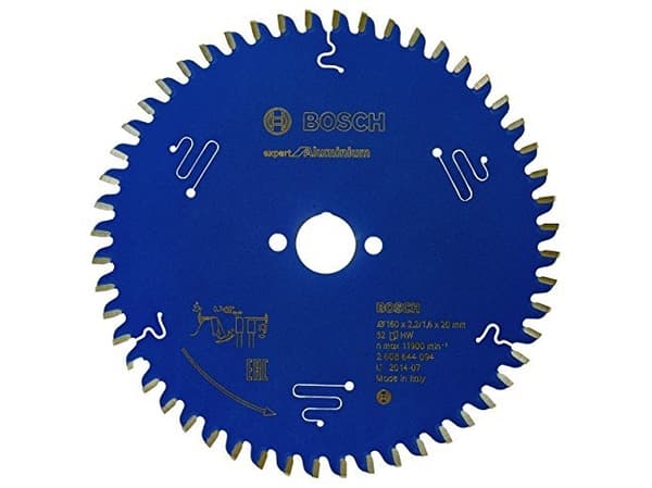 Bosch RUND SEAM BLADE 160X20X2.2MM 52T EXP ALU