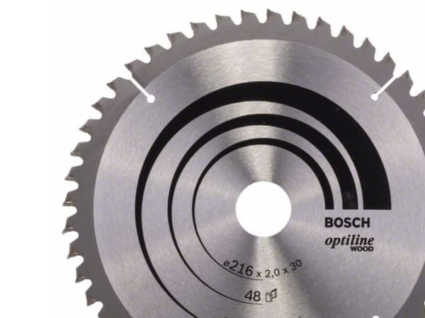 Bosch RUNDSAVKLINGE Ø216X30MM 48 T -5GR TRÆ