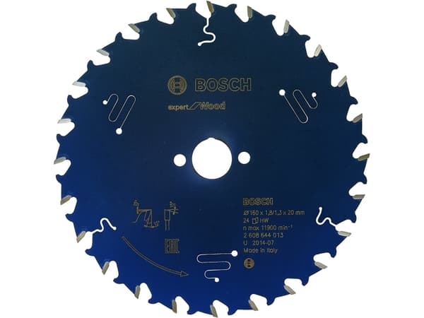 Bosch RUNDSAVKLINGE 160X20X1,8MM 24T EXP WOOD