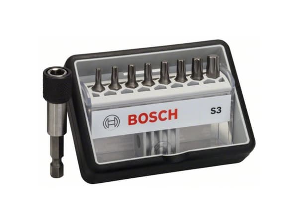 Bosch BITSSET S3 T8 - 40 XH QH 25MM 9 kpl