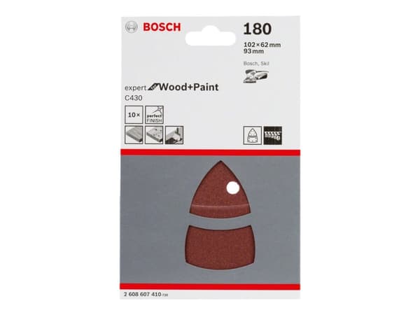 Bosch 2 608 607 410 Sliptillbehör 10 styck