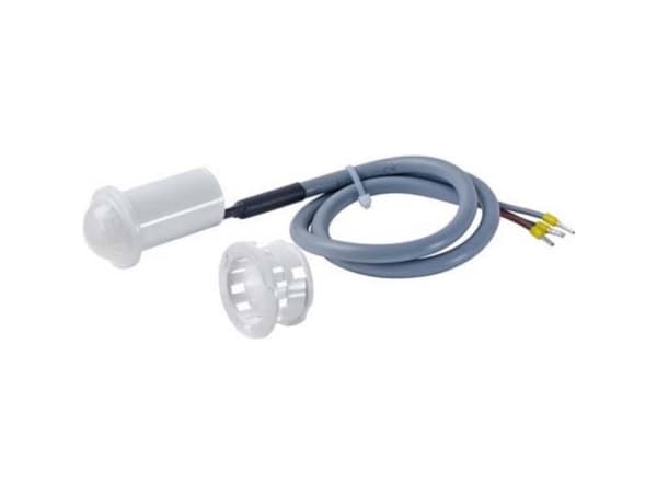 ESYLUX PD-C 360/8 mini Slave, Passiivinen infrapunasensori, Langallinen, 8 m, Katto, Sisätila, Valkoinen
