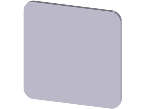 Siemens 3SU1900-0AF81-0AA0 Opasteet itseliimautuvat, neliö (L x S) 22 mm x 22 mm tyhjä hopea 10 kpl
