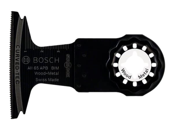 Bosch Starlock AII 65 APB - Nedsenket sagblad - for tre, metall - bredde: 40 mm (en pakke 5)