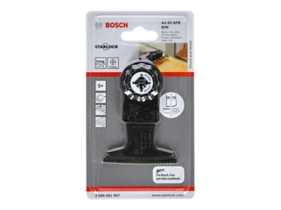 Bosch Starlock AII 65 APB - Nedsenket sagblad - for tre, metall - bredde: 40 mm (en pakke 5)