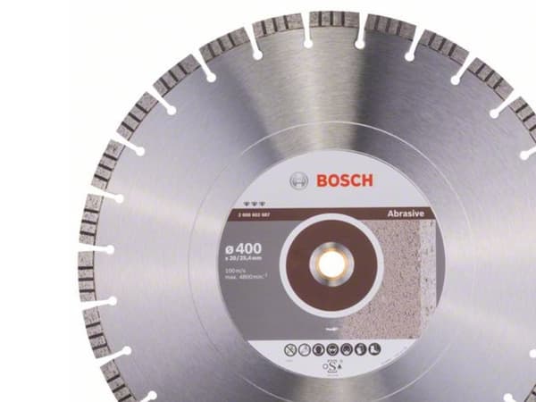Bosch DIAMANTSKIVE 400X25,4MM BEST ABRASIVE