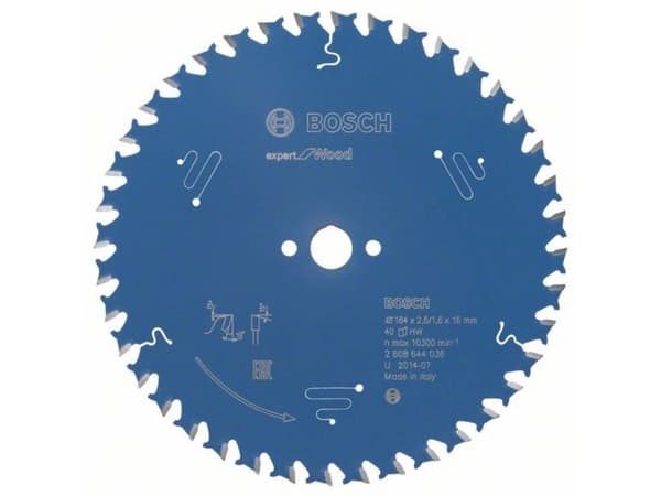 Bosch RUNDSAVKLINGE 184X16X2,6MM 40T EXP WOOD
