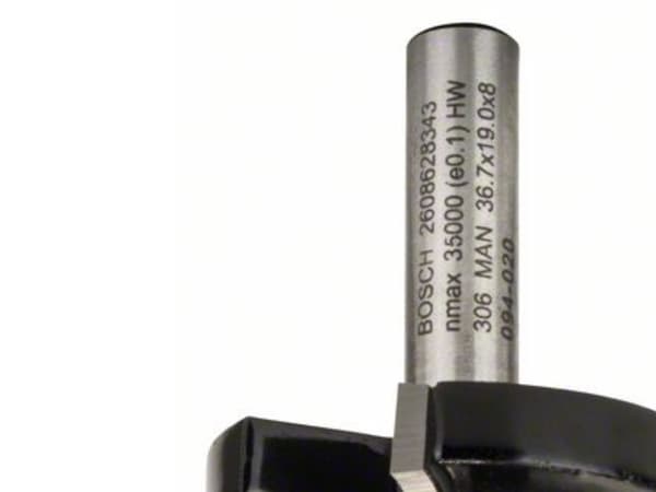 Bosch CUTTER ROUND med LED HM 8MM Ø12,7 L19MM