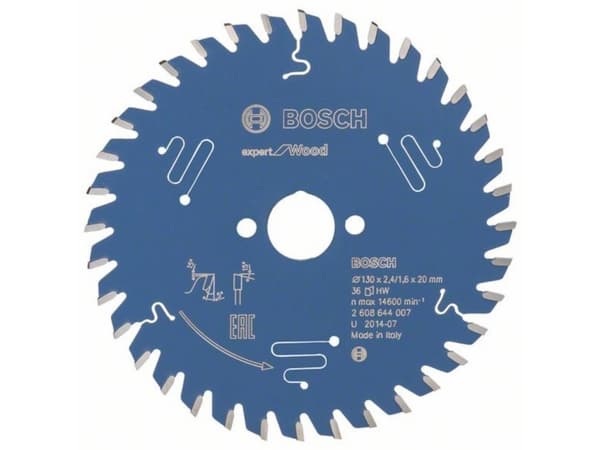 Bosch RUNDSAVKLINGE 130X20X2,4MM 36T EXP WOOD