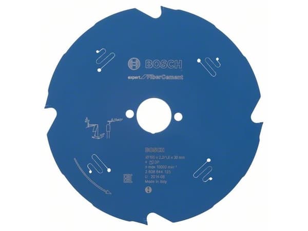 Bosch RUNDSAVKL 190X30X2,2MM 4T EXP FIBER CEME