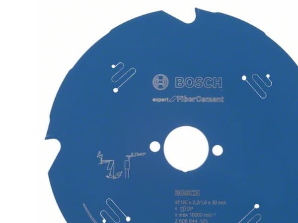 Bosch RUNDSAVKL 190X30X2,2MM 4T EXP FIBER CEME