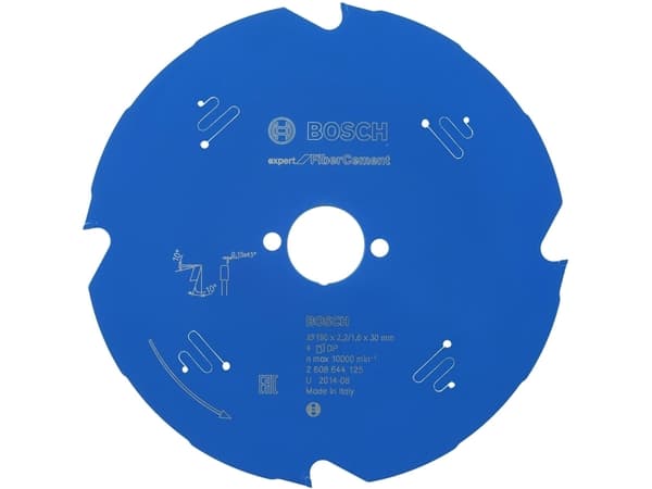 Bosch RUNDSAVKL 190X30X2,2MM 4T EXP FIBER CEME