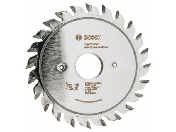 Bosch RUNDSAVKLINGE BEST LAM 100X3.6X20MM 24T 24T