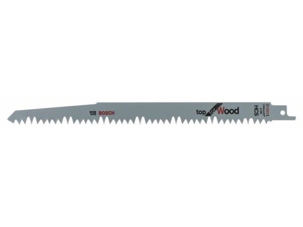 Bosch Top for Wood S 1531 L - Sågblad - för obearbetat trä, ved - 2 delar - längd: 240 mm