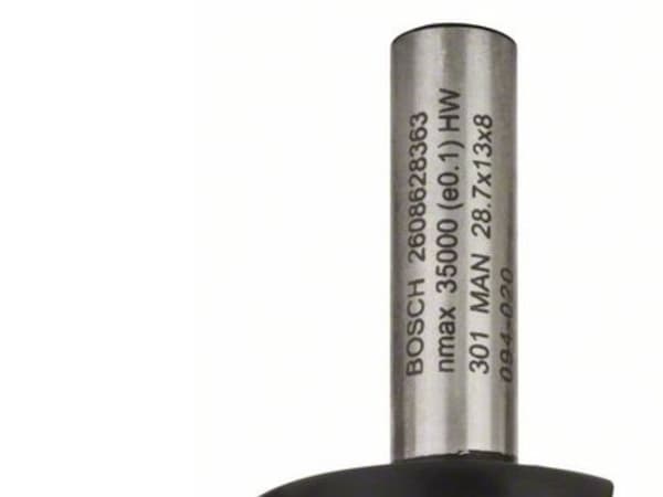 Bosch Fräshål med fräs HM 8MM L13MM R8