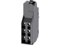 Miniatyrbild 1 av 5: Siemens 3VA9988-0AA11 extrabrytare 1 st 2 x omkopplare Inställningsområde (ström): 10 A (max) Kopplingsspänning (max): 600 V/AC (B x H x D) 14 x 56 x