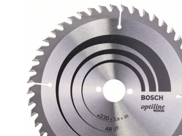 Bosch RUNDSAVKLINGE OPTILINE 230X2,8X30MM 48T