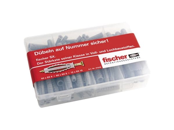 Fischer Meister-Box SX Rawlplug lajitelma 41648 132 osaa