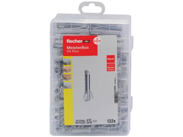 Fischer Meister-Box SX Rawlplug lajitelma 41648 132 osaa