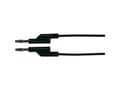 Miniatyrbild 1 av 5: VOLTCRAFT MS5/SW Prøveledning Lamelstik 4 mm Lamelstik 4 mm 5.00 m Sort 1 stk
