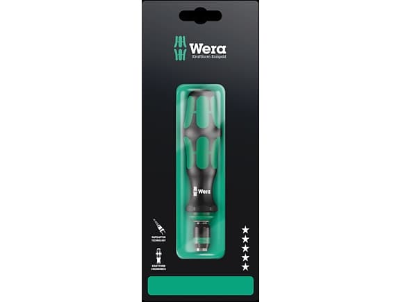 Wera 05073541001, 13,3 cm, Svart, Grön