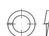 TOOLCRAFT 144945 Jousialuslevyt Sisähalkaisija: 33 mm DIN 7980 Jousiteräs 50 kpl