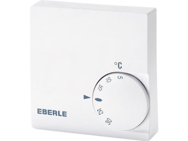Eberle RTR-E 6721 Rumtermostat Overflademonteret Døgnur 5 till 30 °C
