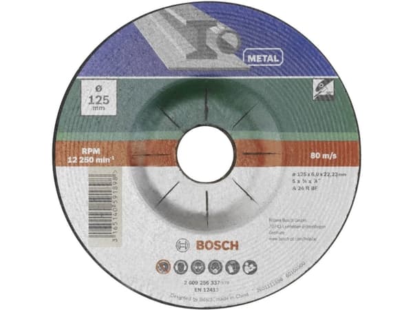 Bosch Accessories 2609256337 A 24 P BF Skrubskive forkrøppet 125 mm 22.23 mm 1 stk