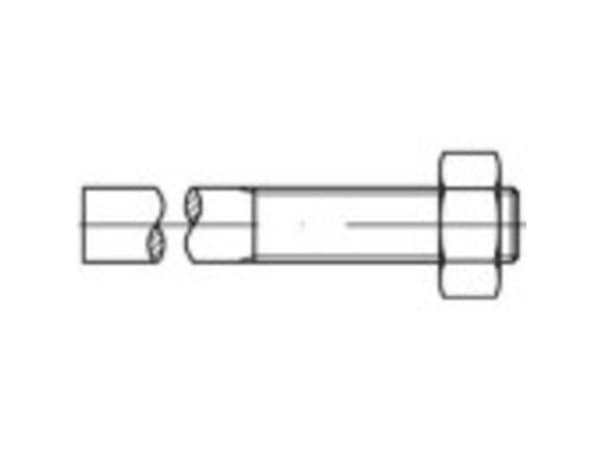 TOOLCRAFT 108000 Svejseender M22 Udvendig sekskant DIN 525 Stål 25 stål 25 stk