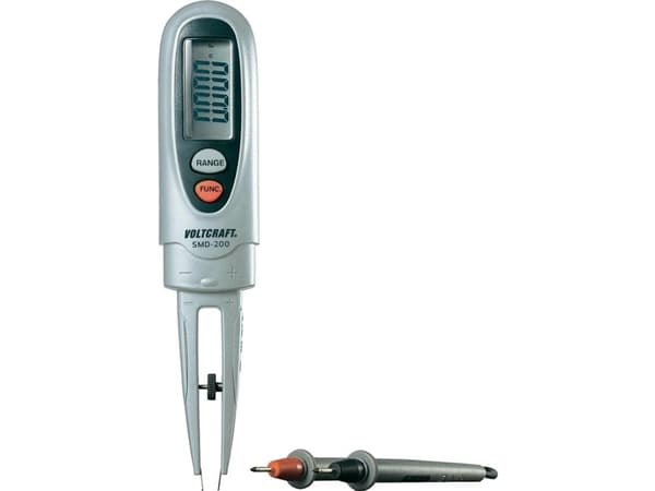 VOLTCRAFT SMD-200 Hånd-multimittari digitaalinen CAT III 600 V Visning (counts): 6000