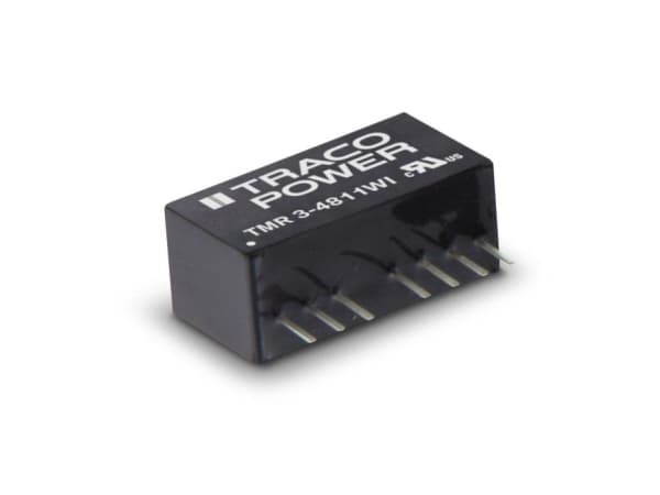 TracoPower TMR 3-2411WI DC/DC-muunnin, piirilevy 24 V/DC 5 V/DC 600 mA 3 W Lähtöjen määrä: 1 x