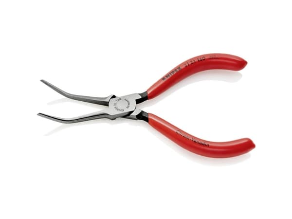 Knipex 31 21 160, Nåltänger, 2,5 mm, 5,5 cm, Stål, Plast, Röd