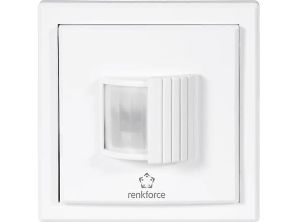 Renkforce RS2W Langaton liiketunnistin 1-kanavainen Kantama max. (vapaassa kentässä) 150 m (1270202)