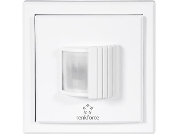 Renkforce RS2W Langaton liiketunnistin 1-kanavainen Kantama max. (vapaassa kentässä) 150 m (1270202)