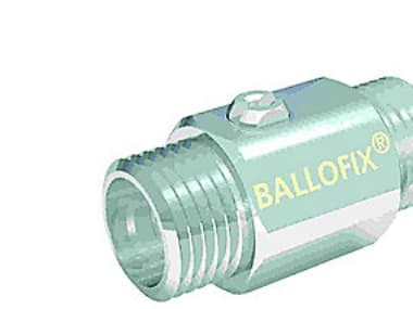 Ballofix uden håndtag nippel/nippel 1/2