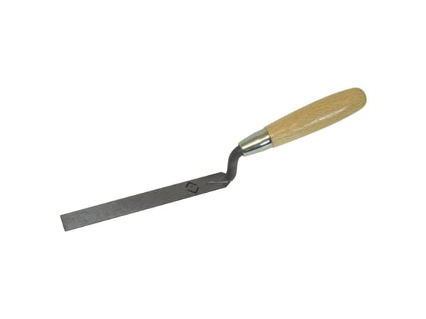 C.K Finger Trowel Flat Carbon Steel Wood Handle 10x175mm C.K. T5073 37