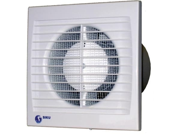 SIKU Silenta Væg- og loftsventilator 292 m³/h 15 cm