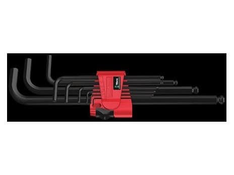 Wera 950/9 Hex-Plus - L-nøkkelsett - 9 deler - inn clip-holder