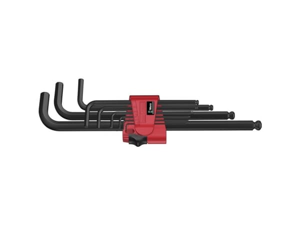 Wera 950/9 Hex-Plus - L-nøkkelsett - 9 deler - inn clip-holder