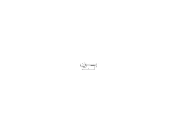 TOOLCRAFT 159628 Stærk loft krog 140 mm Galvaniseret stål 20 stk