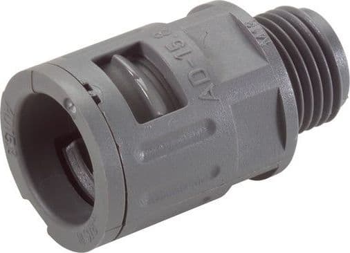 Lapp SILVYN 55501040, Grå, polyamidi, metrinen, M20x1.5/1, 1,3 cm, IP68, IP69