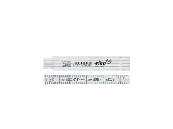 Wiha 27061, Fiberglass, Metrisk, cm, MM Fiber, Grå, 1 m, 13 mm