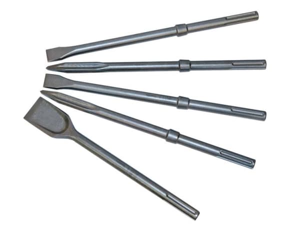 Makita - Taltasarja - litteä, kärki, lapio - 5 kpl - SDS-max - pituus: 400 mm, 300 mm