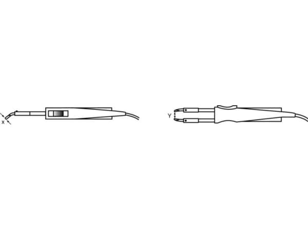 Weller WTA 1, Loddespiss, Alle merker, 1 stykker, 1 mm, 0,5 mm