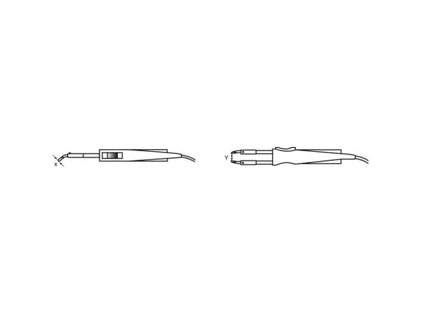 Weller WTA 1, Loddespiss, Alle merker, 1 stykker, 1 mm, 0,5 mm